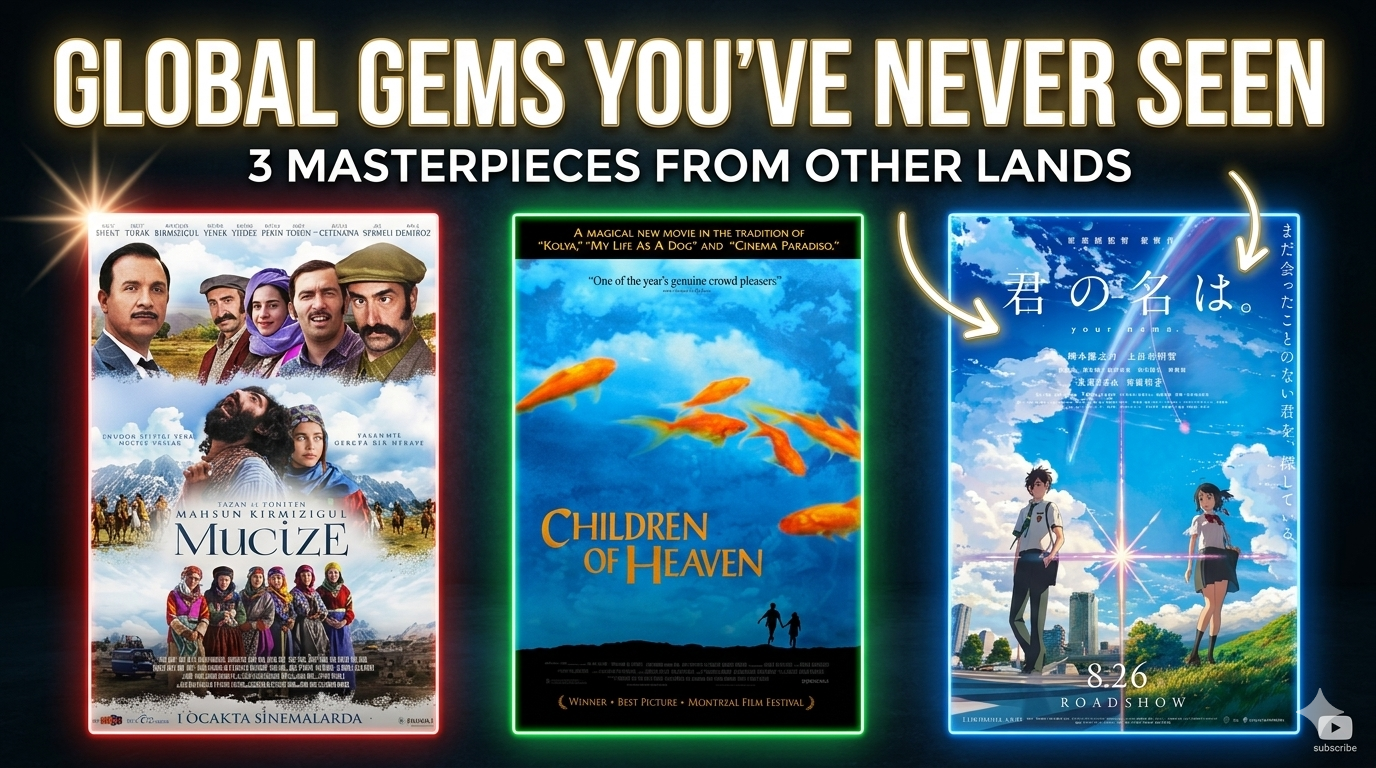 3 Films That Changed How I See the World (Global Masterpieces You Must Watch)